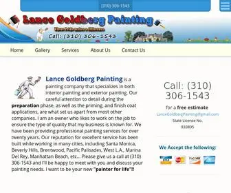 Lancegoldbergpainting.com(Lance Goldberg Painting) Screenshot