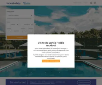 Lancehoteis.com(Lance Hotéis) Screenshot