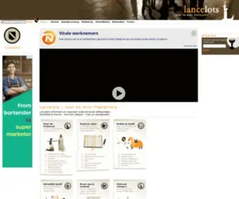 Lancelots.nl(Voor en door freelancers) Screenshot