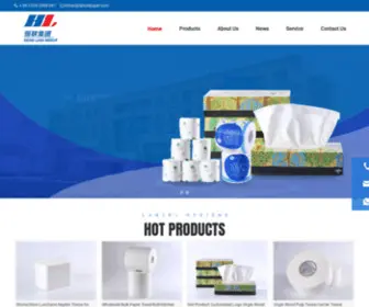 Lancelpaper.com(Towel paper Weifang Lancel Hygiene Products LTD) Screenshot