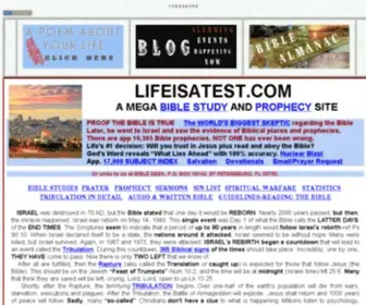 Lancenet.com(Mega site of Bible Information) Screenshot