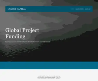 Lancer-Cap.com(Lancer Capital) Screenshot