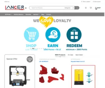 Lancer3D.com(Lancer 3D) Screenshot