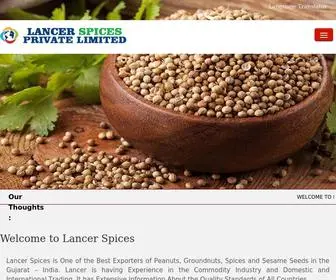 Lancerspices.com(LANCER SPICES PRIVATE LIMITED) Screenshot