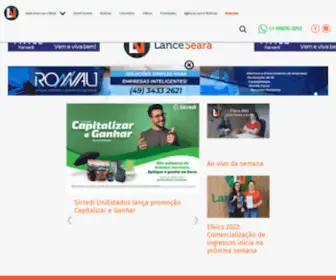Lanceseara.com.br(Lance Notícias Seara) Screenshot
