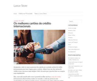 LanceStore.com.br(Lance Store) Screenshot