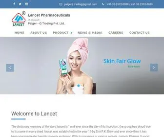 Lancetpharmaceuticals.com(Health and Medical) Screenshot