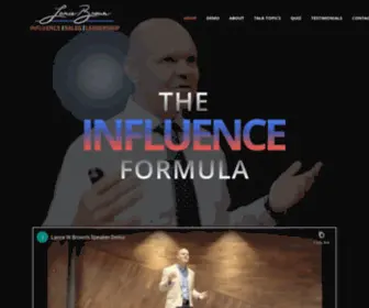 Lancewbrown.com(Public Speaker) Screenshot