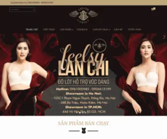 Lanchicorset.vn(Lan Chi Corset) Screenshot