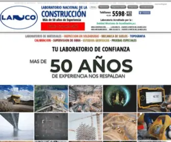 Lanco.com.mx(Control De Calidad) Screenshot