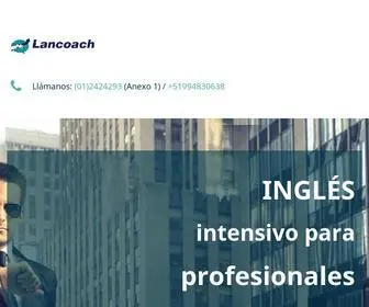 Lancoach.com(Ingl) Screenshot