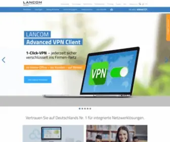 Lancom.de(Business-Netzwerkl) Screenshot