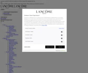 Lancome.co.uk(Lancôme) Screenshot