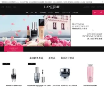 Lancome.com.hk(Lancome) Screenshot
