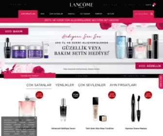 Lancome.com.tr(Kozmetik, Parfüm, Cilt Bakımı) Screenshot