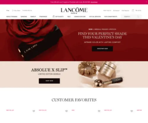 Lancome.us(Discover French Beauty by Lancôme) Screenshot