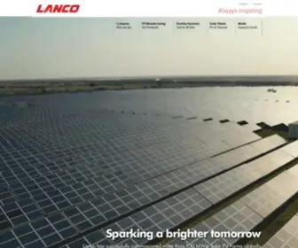 Lancosolar.com(LANCO) Screenshot