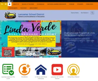 Lancsd.org(Lancaster School District) Screenshot