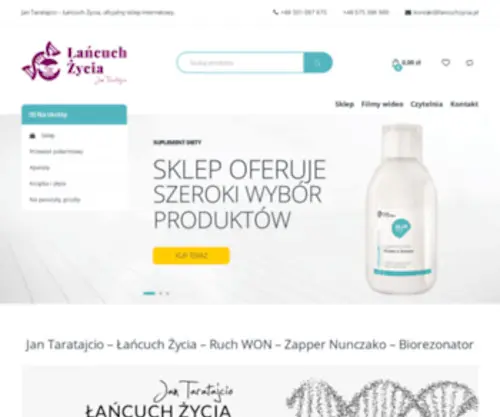 LancuchZycia.pl(Strona główna) Screenshot