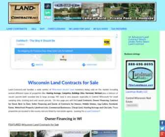 Land-Contracts.net(Land Contracts Sales in Wisconsin) Screenshot