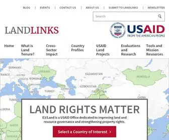 Land-Links.org(LandLinks was created by E3/Land) Screenshot
