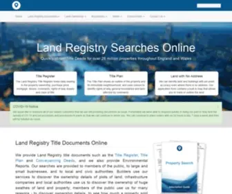Land-Search-Online.co.uk(Land Registry Searches Online) Screenshot
