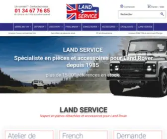 Land-Service.com(Pièces) Screenshot