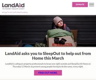 Landaid.org(The property industry charity) Screenshot