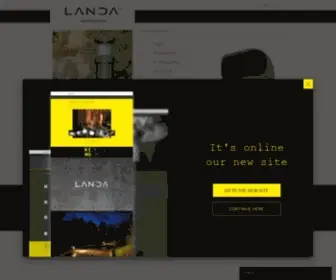 Landalighting.com(Landa Illuminotecnica) Screenshot