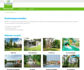 Landalparkshop.nl(Webwinkel) Screenshot