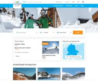 Landalskilife.dk(Hos Landal Ski Life tilbyder vi de bedste skiferier til hele familien) Screenshot