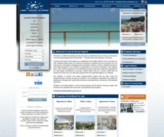 Landandhousesalgarve.com(Land and Houses) Screenshot