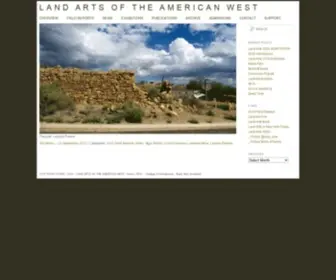 Landarts.org(Texas tech university) Screenshot