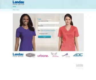 Landaub2B.com(Landau Customer Portal) Screenshot