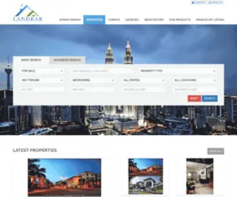 Landbar.com(Real Estate Web Portal) Screenshot