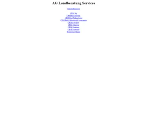 Landberatung-Service.de(Landberatung Service) Screenshot