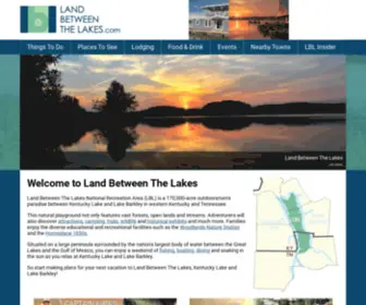 Landbetweenthelakes.com(Land Between The Lakes.com) Screenshot