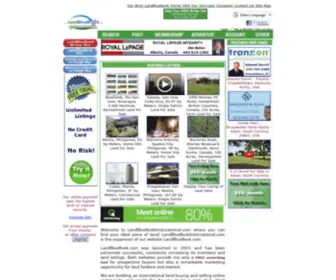 Landbluebookinternational.com(International Land for Sale) Screenshot