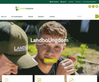 Landboungdom.dk(Tilmeld dig en sjov Ungdomsorganisation) Screenshot