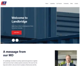 Landbridgegroup.com.au(Landbridge Group) Screenshot