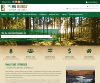 Landbrothers.com(The Land Brothers) Screenshot