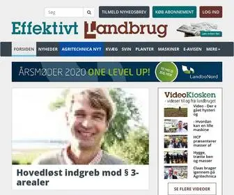 Landbrugnet.dk(Effektivt Landbrug) Screenshot