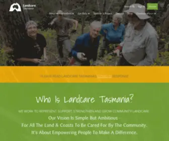 Landcaretas.org.au(Landcare Tasmania) Screenshot