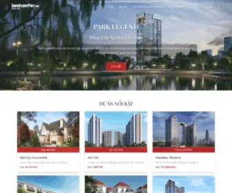 Landcenter.vn(Mua Bán Dự Án Bất Động Sản) Screenshot