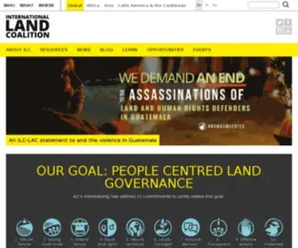 Landcoalition.org(250+ members working together on 60+ platforms with 1 goal) Screenshot