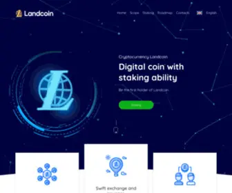 Landcoin.space(Digital ecosystem) Screenshot