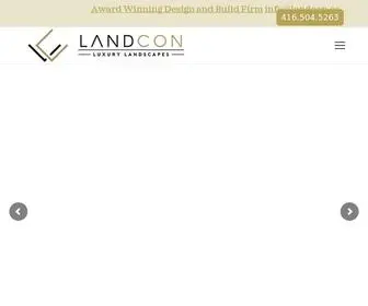 Landcon.ca(Toronto Landscaping Company) Screenshot