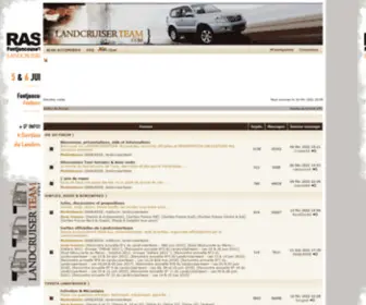 Landcruiserteam.com(Page d’index) Screenshot