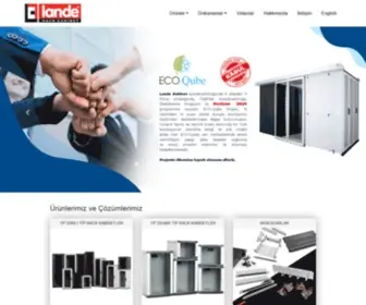 Lande.com.tr(LANDE CABINET) Screenshot