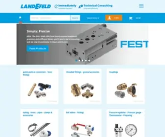 Landefeld.com(Industrial Supplies) Screenshot